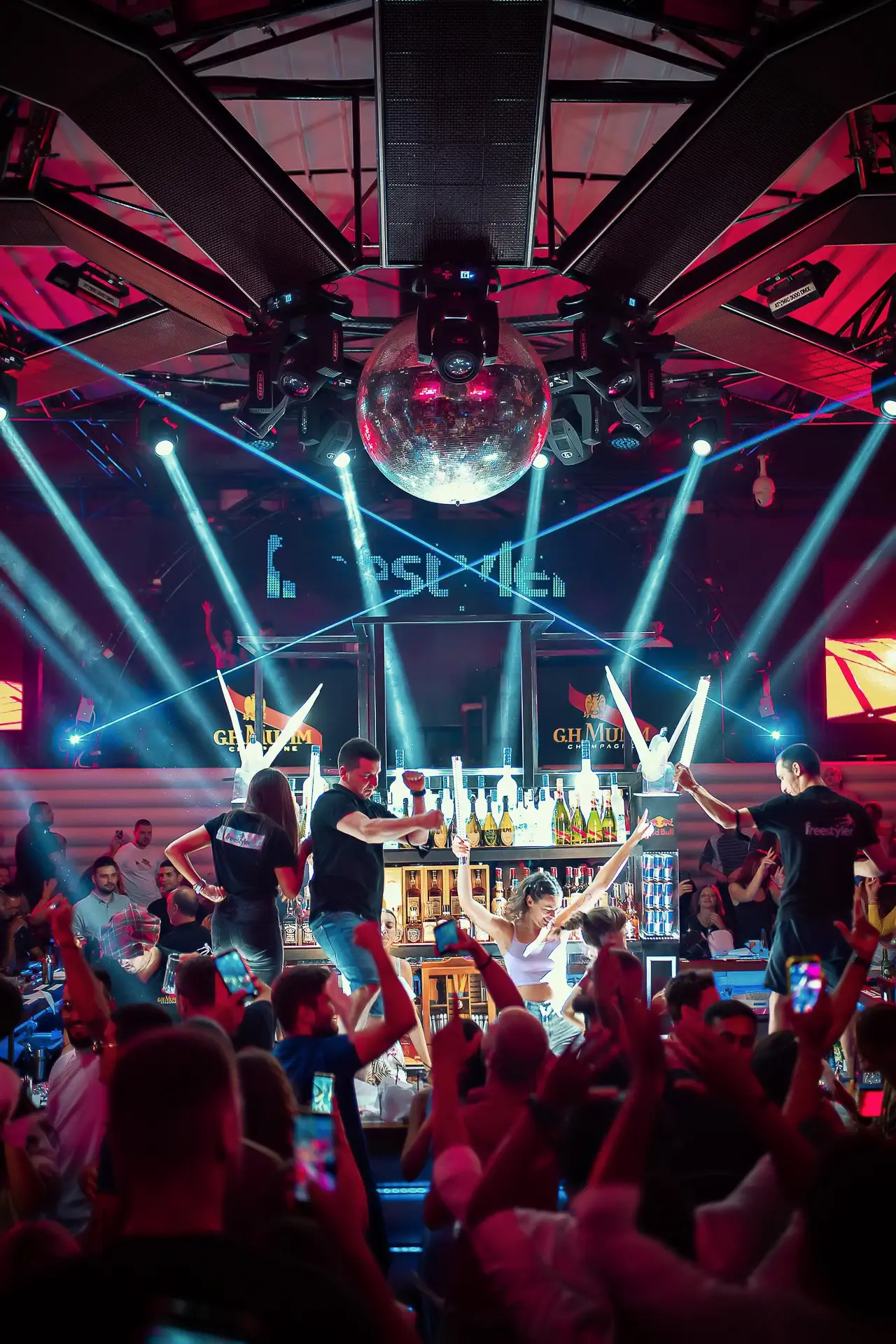 Friday night at Freestyler Belgrade