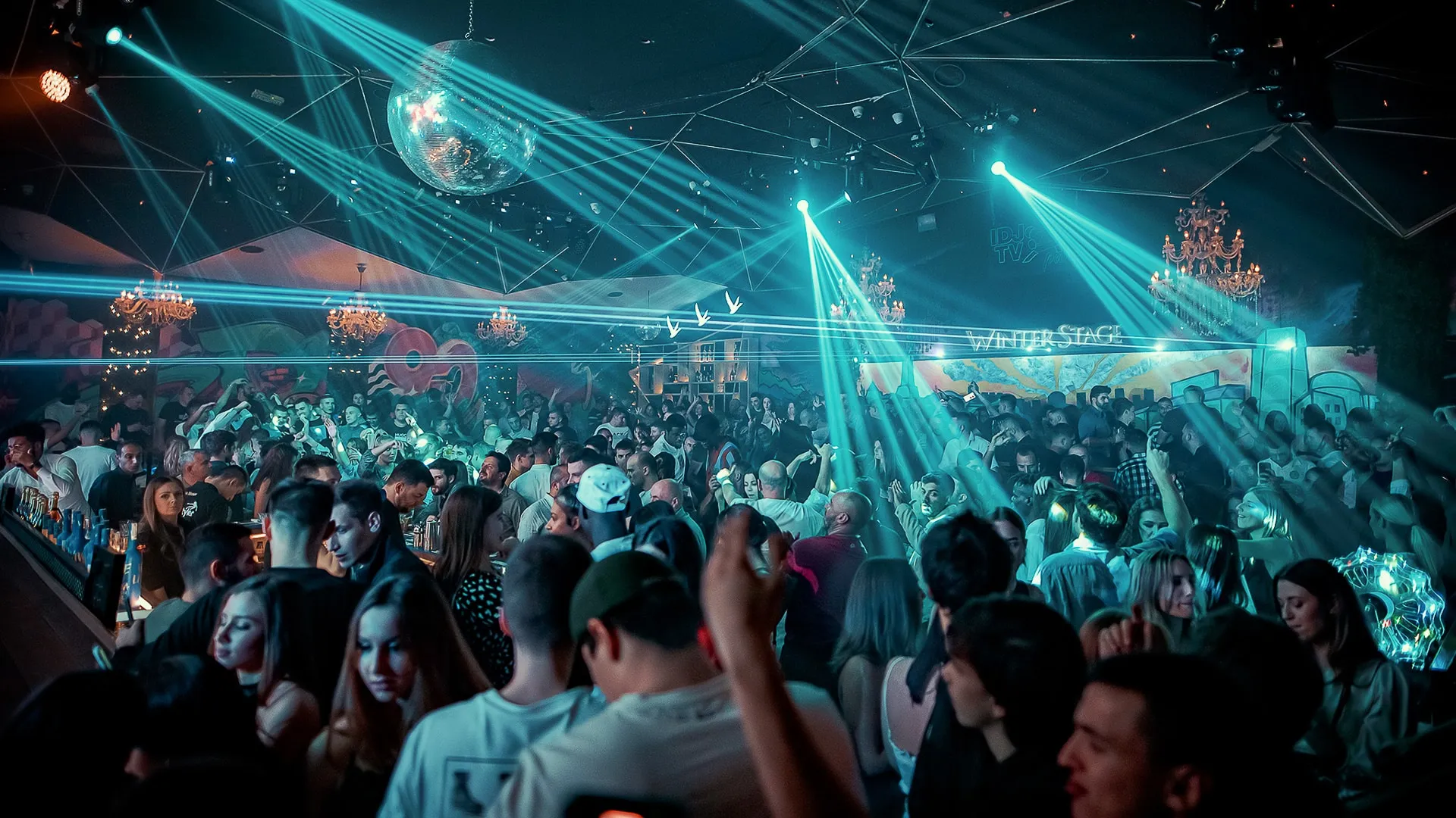 Crowd at Freestyler Winterstage