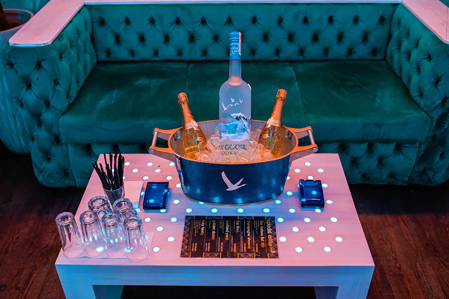 VIP Lounge at Freestyler Winterstage